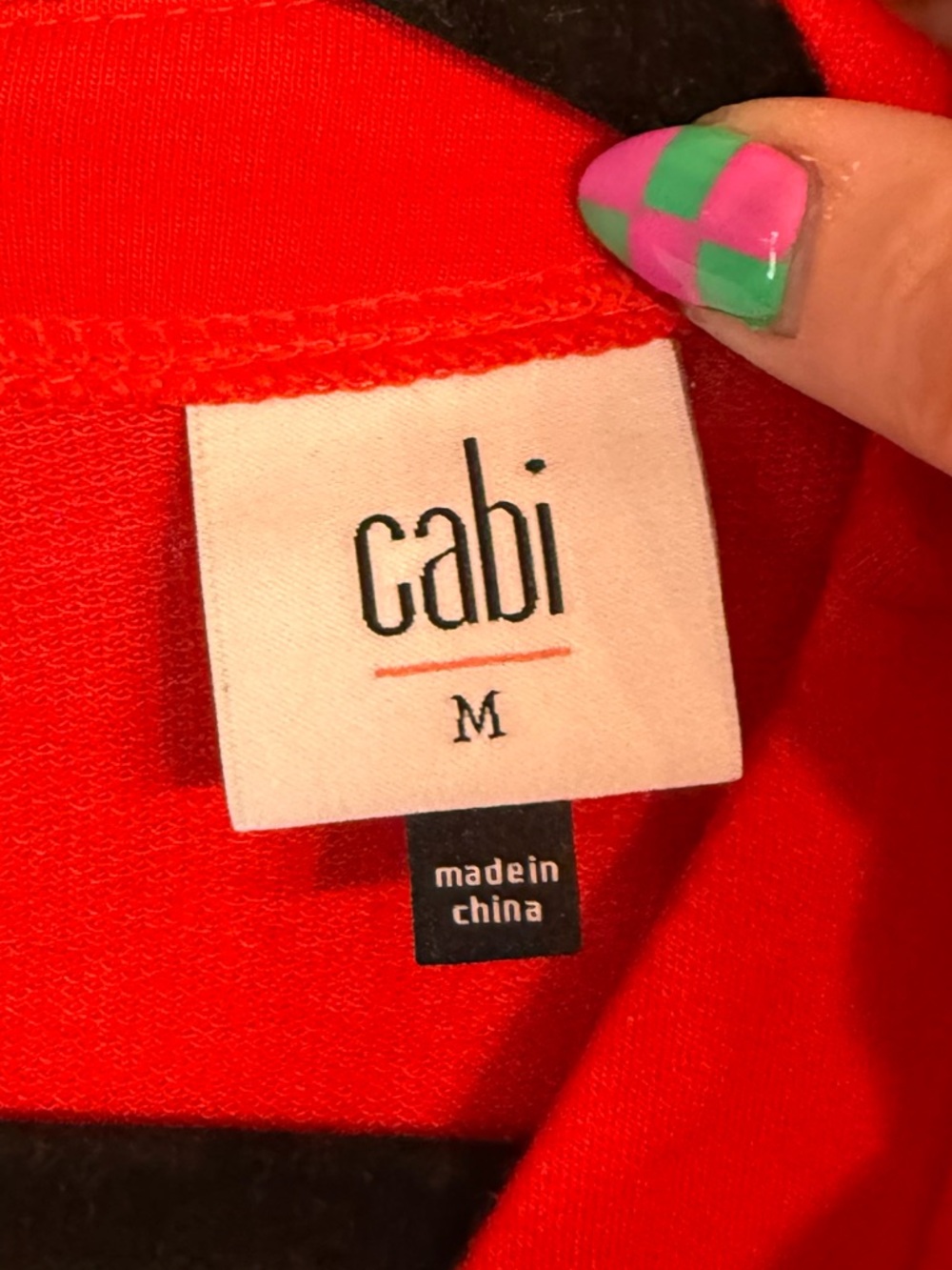Cabi Uptown Jumpsuit Wrap Front Wide Leg Red, size Medium - Picture 3 of 10